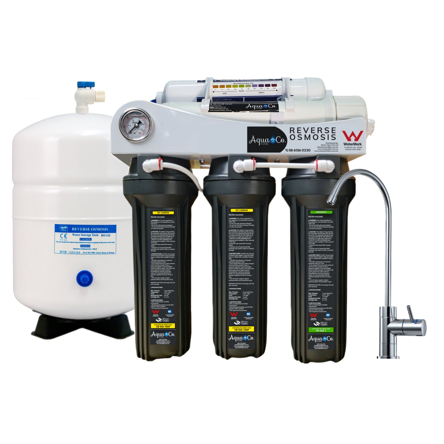 Pure" 5 Stage Reverse Osmosis System
