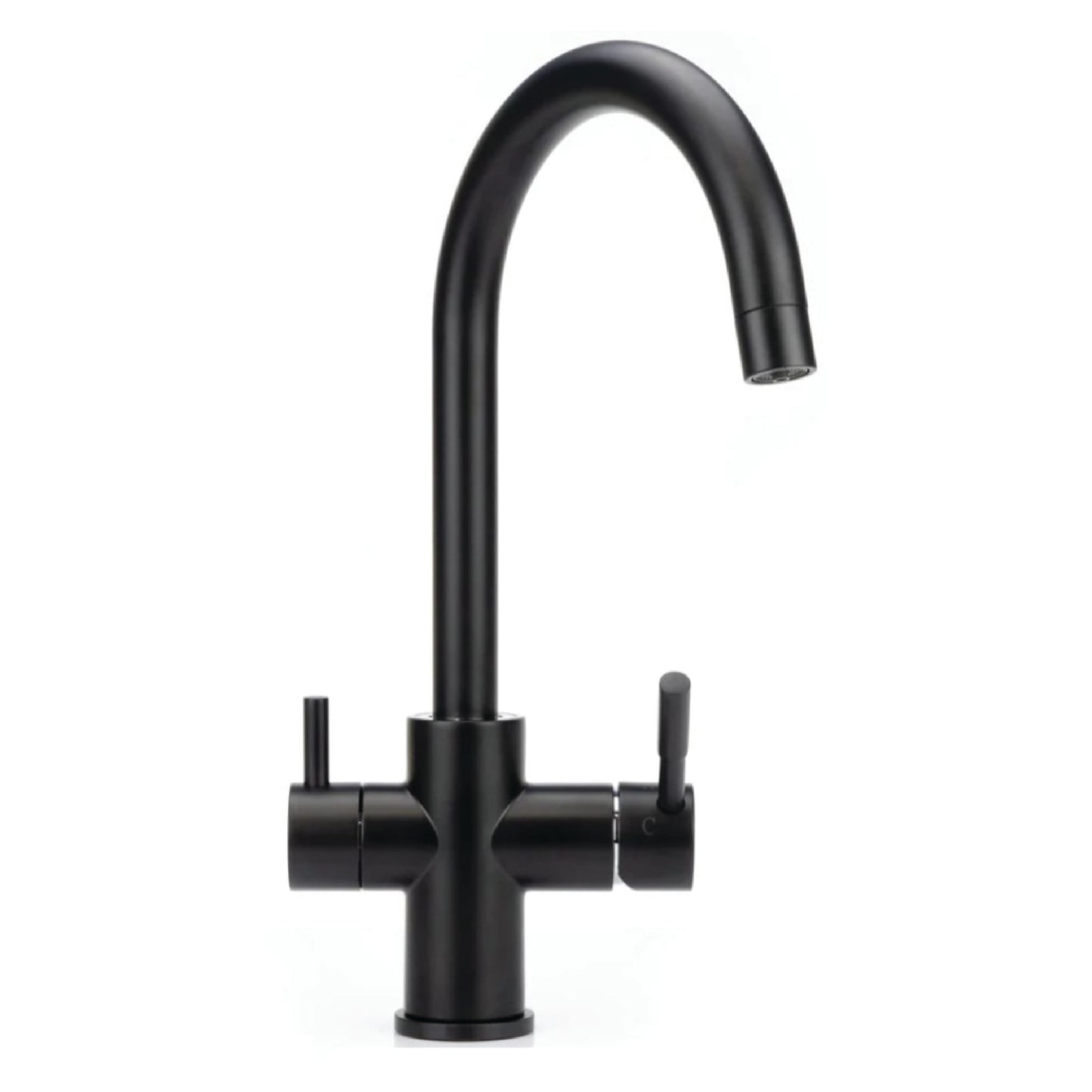 Matte Black High Loop 3 Way Mixer