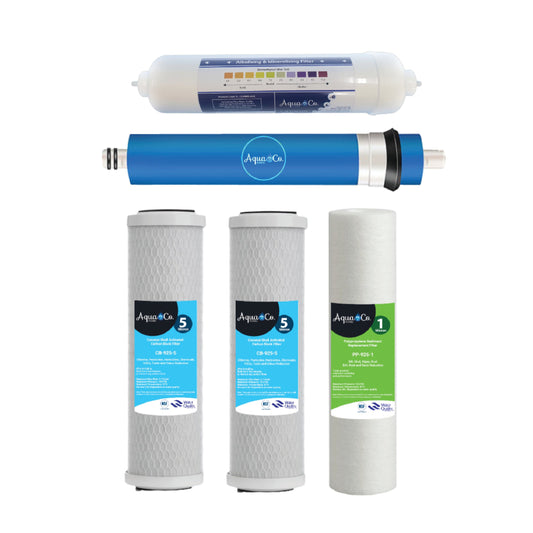 5 Stage Reverse Osmosis - Full Combo Pack