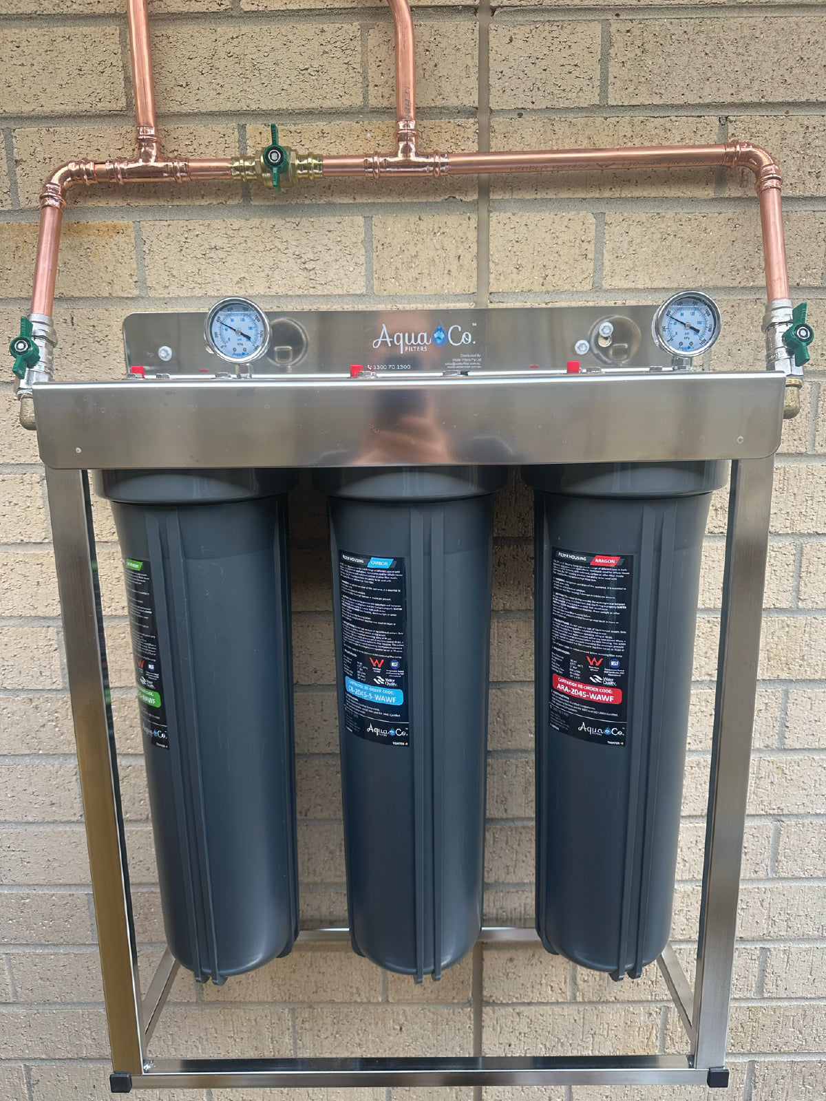 Premium" Whole Home 3 Stage Filtration System